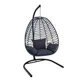 Armut Model Minderli İp Örgü Salıncak Lacivert